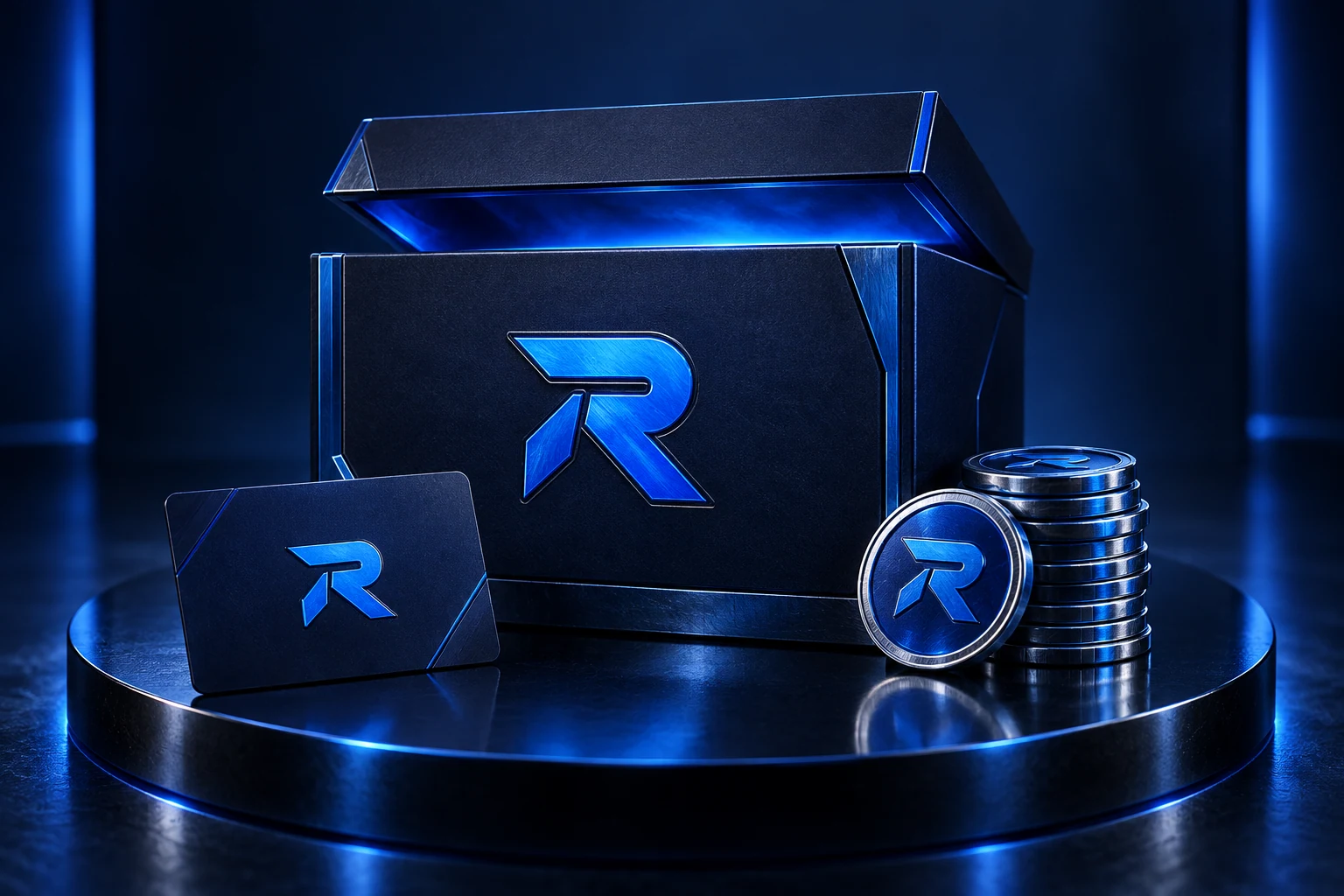 Reality-bundel met coins en pas